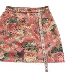 Sézane Marja Skirt Floral Denim Mini Skirt Size 38 Photo 11