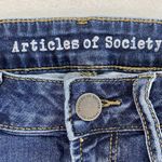 Articles of Society Jeans Womens 28x25 Heather High Rise worn blue Denim Photo 6