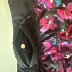 Lululemon  athletica Women's Athletic Shorts - Black and Pink Floral Photo 3