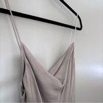 ZARA NWOT  Satin Rhinestone Strap Dress Photo 6