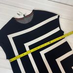 United Colors Of Benetton NWT  Womens Black & WhiteCap Sleeve Sheath Dress Size S Photo 3