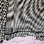 Pendleton  VINTAGE HOUNDSTOOTH WOOL LEATHER TRIM BLAZER Photo 9
