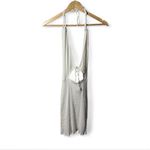 Forever 21  Ivory Textured Halter Summer Beach Vacation Dress Size Small Photo 3