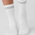 Alo Yoga Unisex Half-Crew Performance Socks NWT Photo 2
