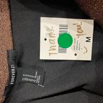 Forever 21  Brown Gold Glitter Skater Skirt Photo 2