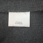 Eileen Fisher Pants Women 10 Gray Straight Leg Wool Blend Career Minimalist FLAW Photo 5