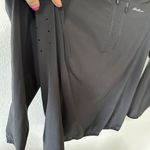 Eddie Bauer Travex Mens Medium Black Lightweight 1/4 Zip Hiking Outdoor Gorpcore Photo 3