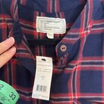 Current/Elliott Current/Elliot Drop Waist Plaid Button-Up Dress Photo 5