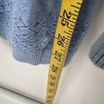 Motherhood Maternity Sweater Womens Blue Long Sleeve Hooded Pullover Cotton L Size undefined Photo 5