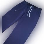 FIGS Technical Collection Navy Blue Drawstring Scrub Utility Medical Pants S Photo 2