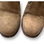 Ralph Lauren Collection Brown Suede Stacked Heel Buckle Detail Ankle Boots 8.5 Photo 3