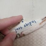 indigo. Soul cream floral waffle knit raglan tee size small Photo 5