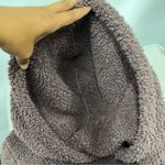 American Eagle  light Purple Sherpa Pullover Hoodie Size large kangaroo pocket Photo 12