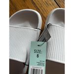 DSG Shoes Sandals Slides Womens Size 6 White Foam Pool Shower Slip On Comfort Photo 2