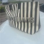 NWT Victoria’s Secret Black and White Striped Tote Bag and Makeup Bag! Photo 2