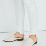 Madewell  Button Fly Skinny Denim Jeans White Size 36/Women's 22 Plus Petite NEW Photo 2