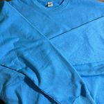 Sporty & Rich Robins Egg Blue Crew Sweatshirt oversize, NWOT, amazing quality Size L Photo 0
