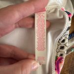 Victoria's Secret Victoria’s Secret Bikini Top L Boho Y2K Triangle Tassel Swim Floral Festival‎ Photo 5