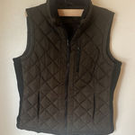Andrew Marc Andrew‎ Marc Womens Sz Med Green Puffer Vest Full Zip Quilted w/ Zipper Pockets Photo 0
