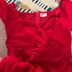 Unique Vintage  Dress in Red Retro 50's 60's Style NWT Size 1X Photo 6