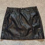 American Eagle Faux Leather Skirt Photo 0
