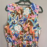 J. McLaughlin  Rebekka Floral Print Wide Leg‎ Jumpsuit Size XL Tropical NWT Photo 6
