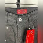 Milly Vintage  Jeans Black Studded Y2K‎ Bell Bottom Flared Denim Photo 3
