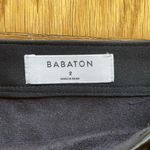 Babaton black faux leather midi tie waist pencil skirt Sz 2 EUC Aritzia Photo 1