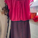 Speechless Red and black asymmetrical dress Photo 1