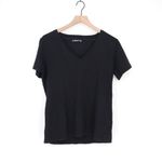 American Giant Classic V Neck T Shirt Black Cotton Made in USA Size M Size M Photo 1