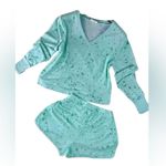 Colsie Light blue/Green Starry Pajama Set Green Photo 0