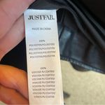 JustFab Faux Leather Moto Studded Jacket Size Medium Photo 8