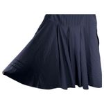 Moschino Black Wool A Line Knee Length Skirt Size 4 Photo 2