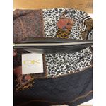 NWT DK Donna Karin Black Travel Makeup Clutch Bag Wallet Top Zipper Photo 6