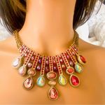 Macy's Macy’s Red & Gold statement necklace Photo 7