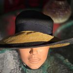 Scala  Pronto Paper Hat Tan & Black Photo 2