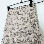 For Love & Lemons  Paisley Mini Skirt in Sand Ruffle size XS Photo 4