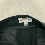 Carven forest green front slit pants trousers capri crop size 40 Photo 8