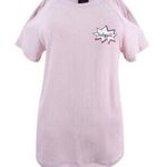 Material Girl Active Pink Cold Shoulder XL Top Photo 1