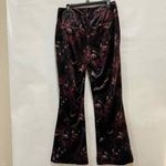Scotch & Soda Womens Winter Edition Floral Velvet Pants Size 31/32 Photo 5