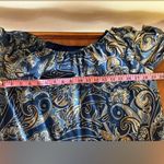 Alice + Olivia Cari Mosaic Paisley Flowy Sleeve Off The Shoulder Mini Dress Sz M Photo 5