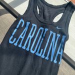 Nike  Dri-Fit Carolina Racerback Tank Top Black Blue Logo Size XS Photo 4