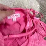 Pink Lily  delightfully in love hot pink romper Photo 3