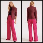 Veronica Beard 💕💕 Farley Dickey Jacket ~ Berry 2 NWT Photo 3