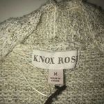 Knox Rose KNOW ROSE CREAM BROWN STRIPED CHIC COZY NEUTRAL CARDIGAN MEDIUM Photo 3