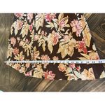 CHAPS Floral Linen Cotton Skirt Midi Lined Cottagecore Flowy Peasant Prairie Photo 5