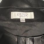 Kasper NWT Black Sleeveless Silky Blouse Top Shirt Photo 5