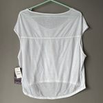 Zella Top XS White Relaxed Fit NWT Photo 6