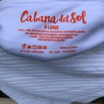Cabana Del Sol NEW  White Swimsuit Bikini size XL Photo 9