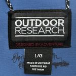 Outdoor Research San Juan Shell‎ Jacket Women's Size Large Hooded Blue Pockets Photo 13